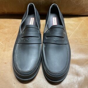 Hunter - Men’s Rubber Penny Loafers